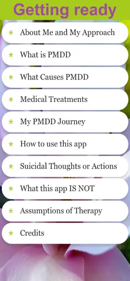 Game screenshot PMDD Treatment apk