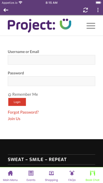 Project:U Online Screenshot