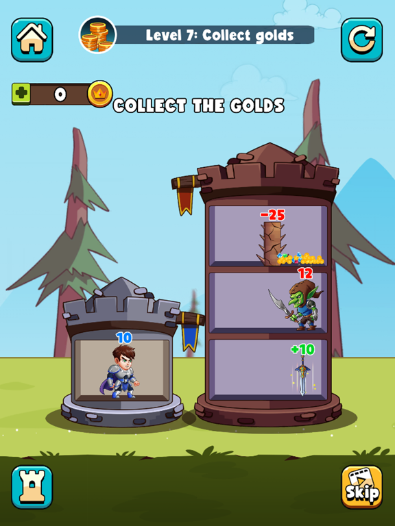 Screenshot #4 pour Hero Tower War - Merge Puzzle