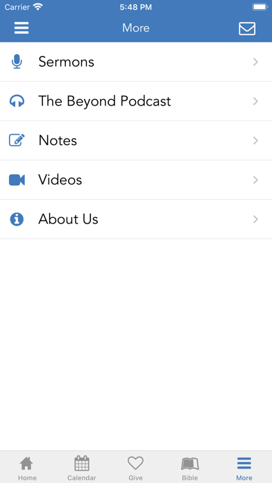 Bethany First Church Screenshot