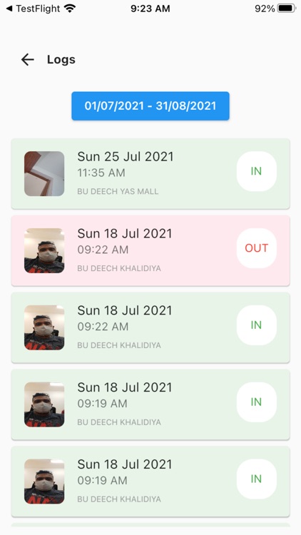 Olive Time Attendance System