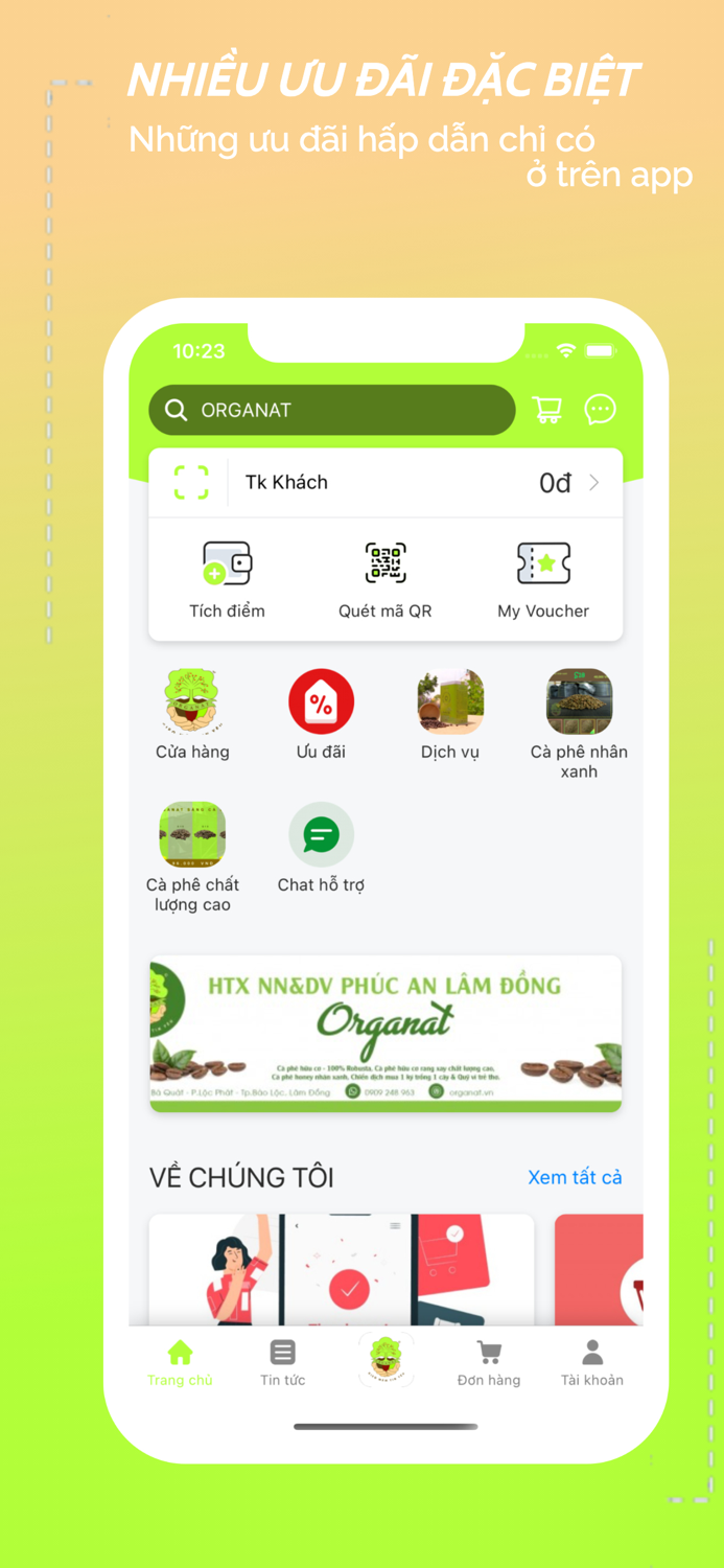 Organat - Cà phê hữu cơ