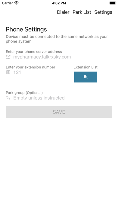 TalkRX Reach Screenshot