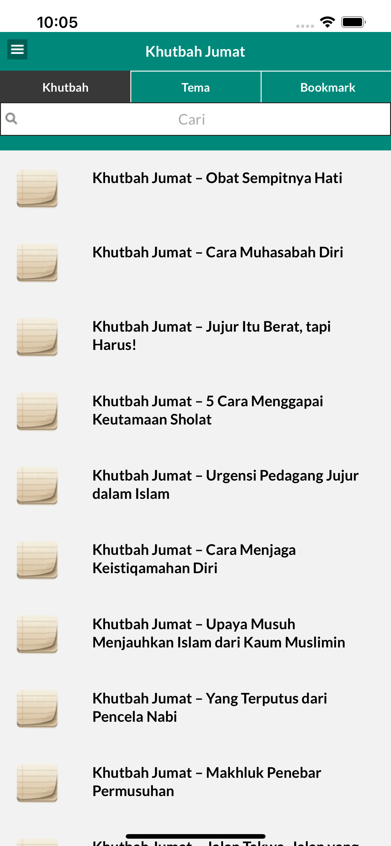 Khutbah Jumat Islam