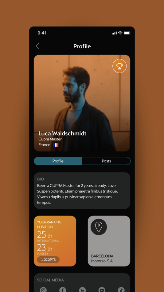 #3. CUPRA Tribe App (iOS) 由: SEAT CUPRA, S.A.