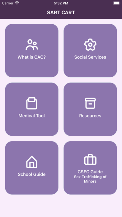 SART START Agency Screenshot