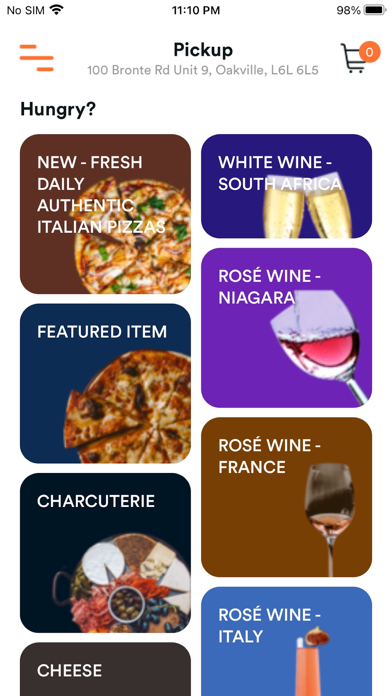 The Wine Bar, Oakville Screenshot