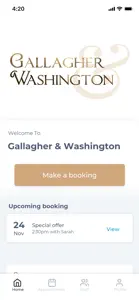 Gallagher & Washington screenshot #1 for iPhone