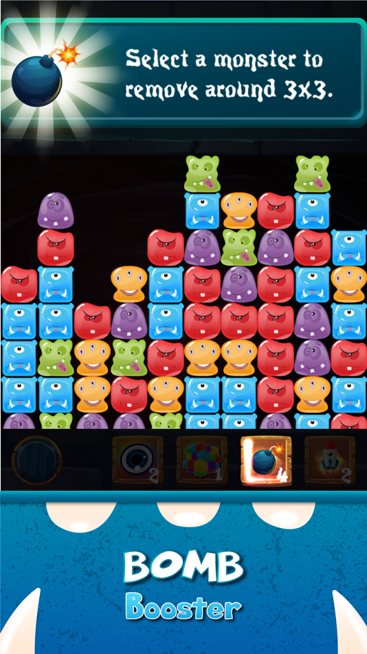 #7. Pop Monsters - A Fun Pop Game (iOS) 由: Le Huy Phan