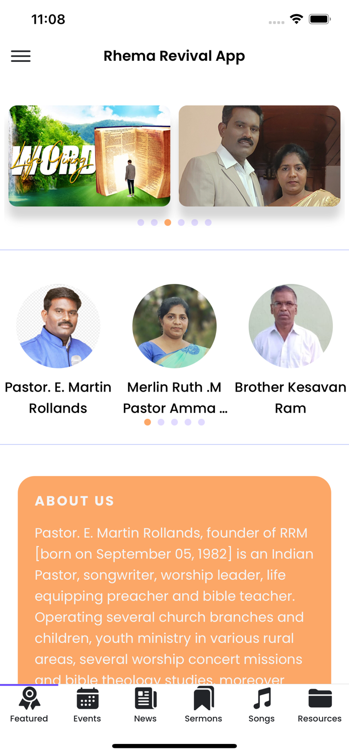 Rhema Revival App