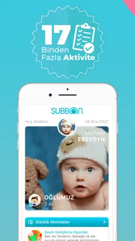 Game screenshot Subbon - Bebek Gelişim Takibi mod apk