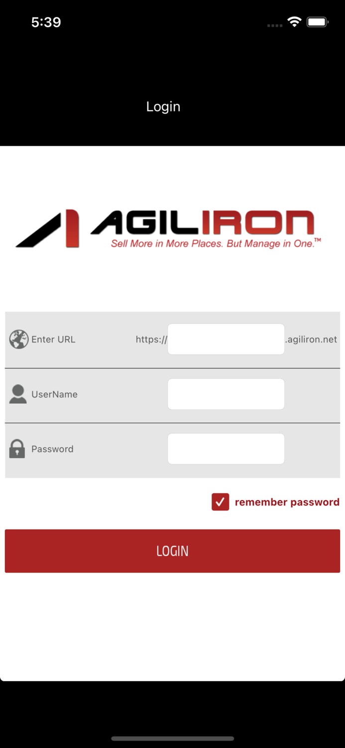 Agiliron POS  Point of Sale