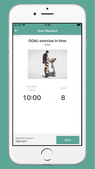 PrevaFit Screenshot