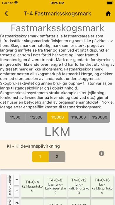 Natur i Norge guide Screenshot