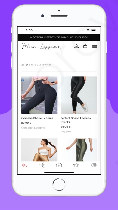 Mein Leggins Screenshot