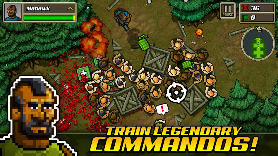 #3. Kick Ass Commandos (iOS) 由: Anarchy Enterprises