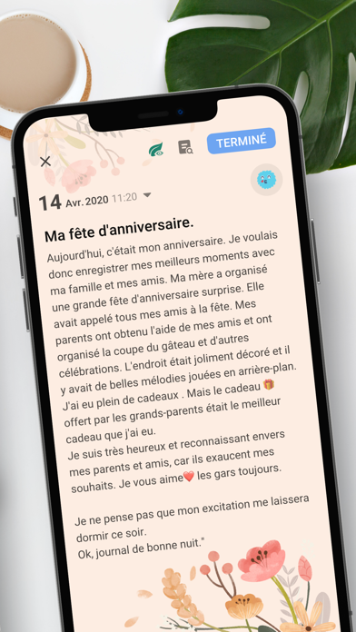 Screenshot #2 pour My Diary - journal intime