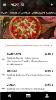 papan lounas and pizza iphone screenshot 2