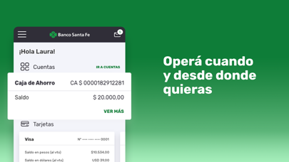 APP Banco Santa Fe Screenshot