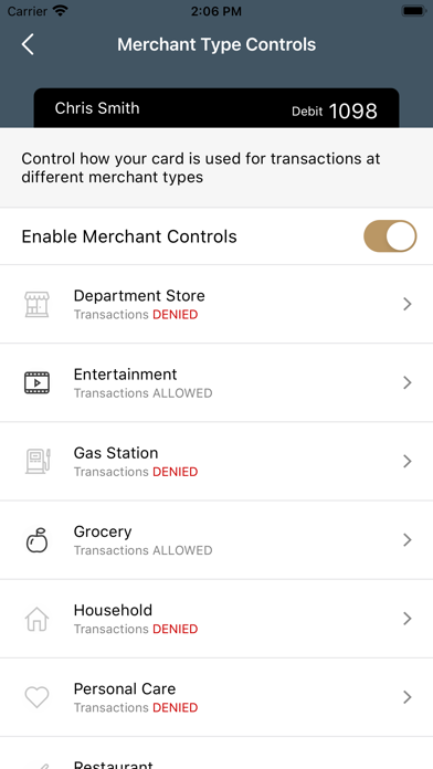 MercDebit Screenshot