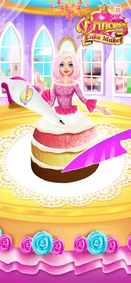 Game screenshot Rainbow Princess Cake Maker hack