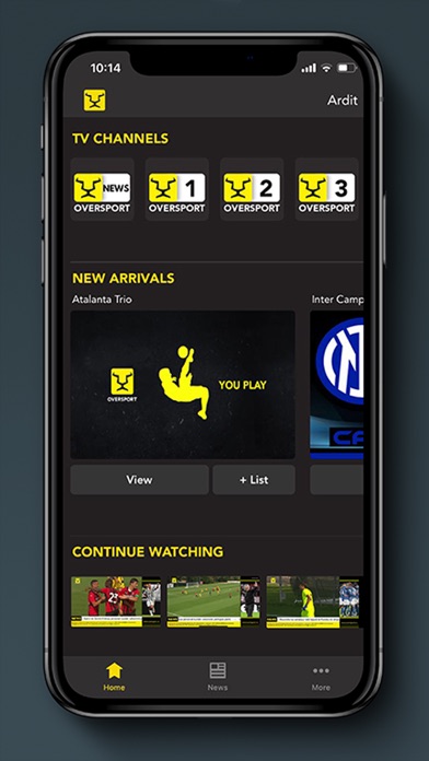 OVERSPORT Screenshot 4 - AppWisp.com OVERSPORT Screenshot 4 - AppWisp.com