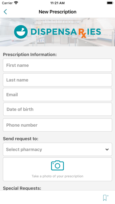 Dispensaries Screenshot