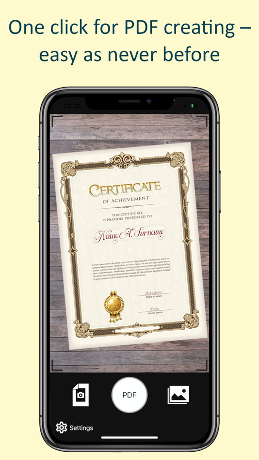 #1. Photo to PDF - Just One Click (iOS) By: Belychev Sergei Nikolaevich, IP