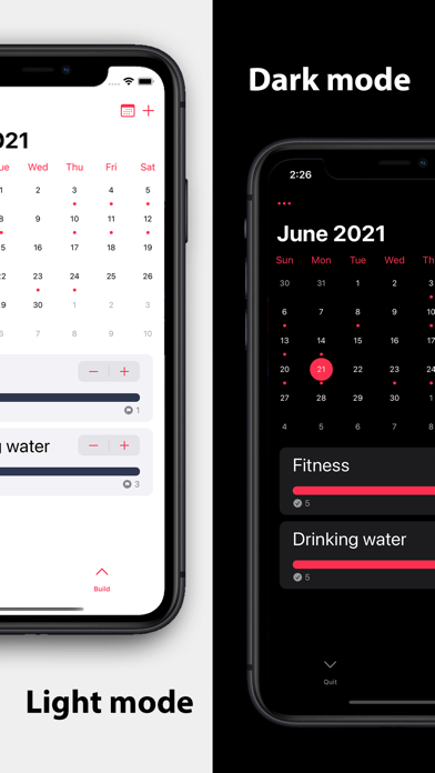 Quitter - Daily Habit Tracker Screenshot