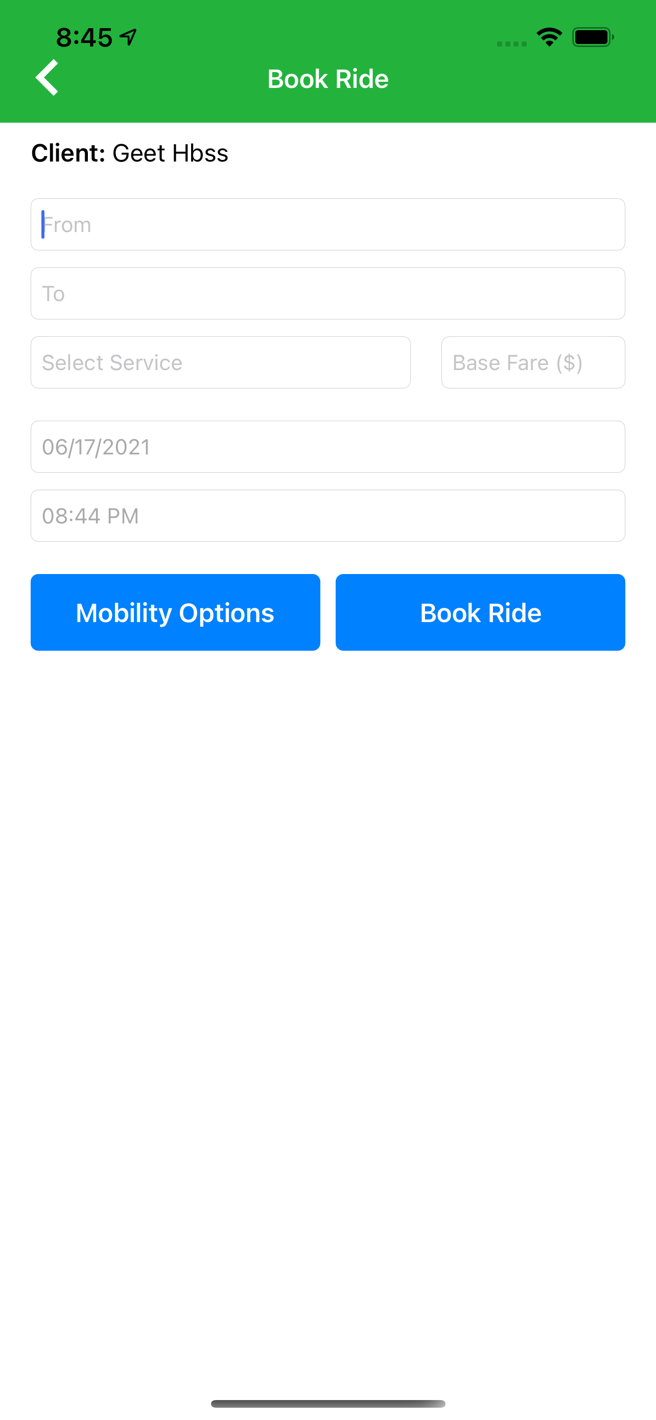 QRyde Driver App