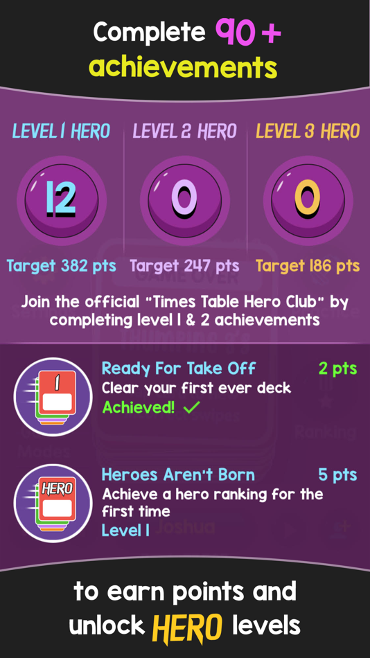 #8. Times Tables Hero (iOS) 由: NORMAN ROZENTAL