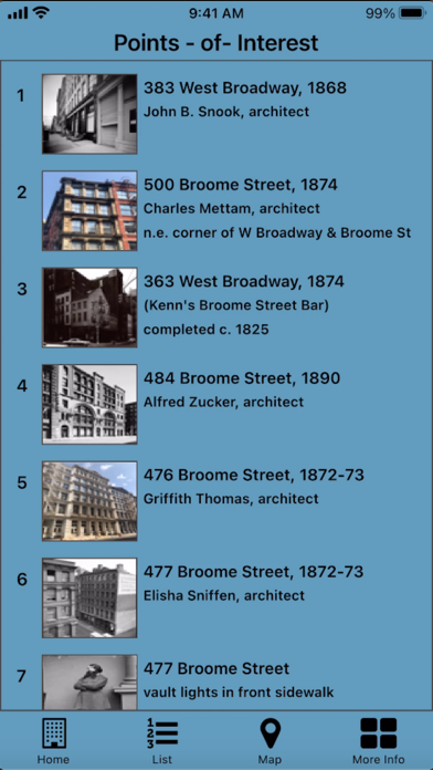 Cast Iron SoHo Walking Tour Screenshot