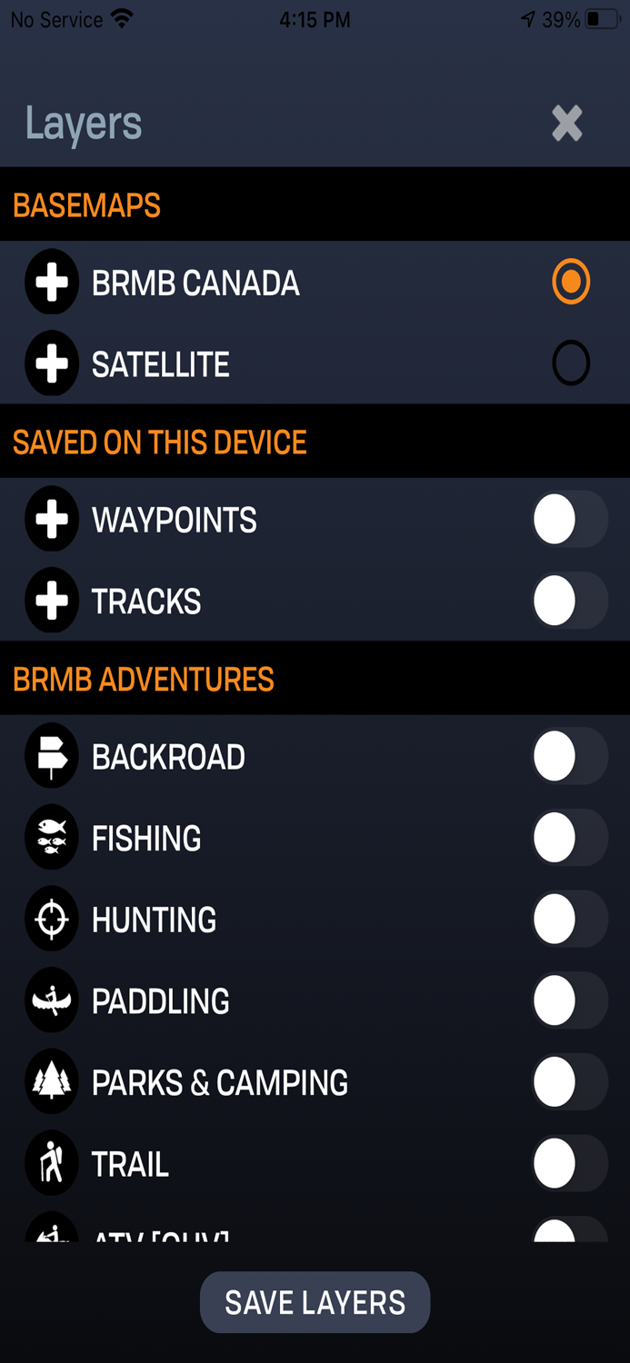 Algonquin Park Adventure Map