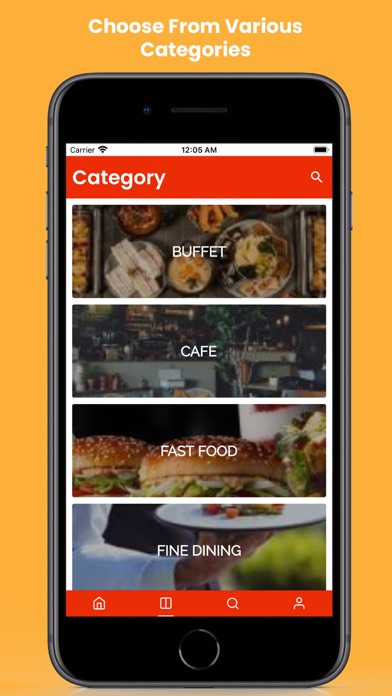 FirstWire Restaurant Guide Screenshot
