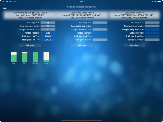 Screenshot #4 pour Margin/Selling/Cost Calculator