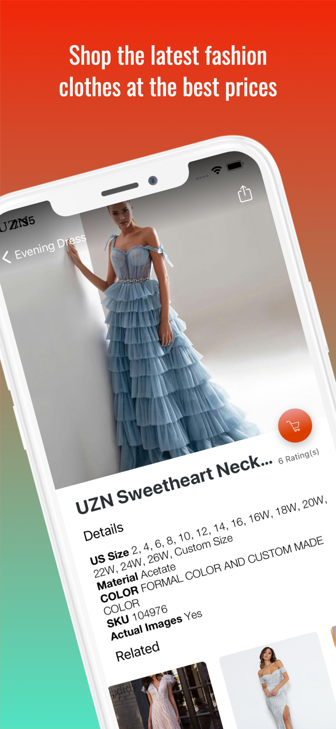 Womens clothing and bags shop