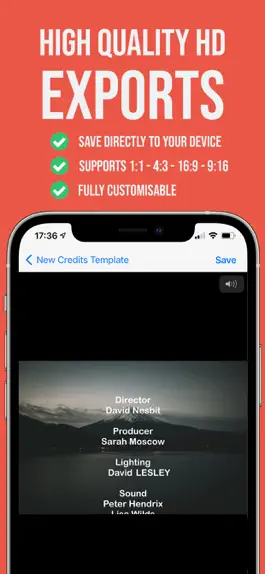 Game screenshot Scrolling Credits Maker Pro hack