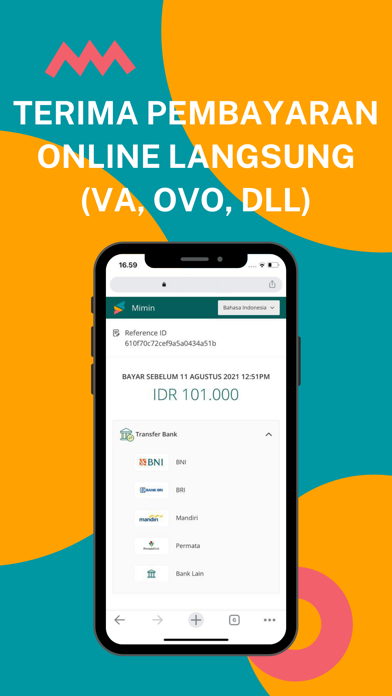 Mimin - Smart Admin Untuk Kamu Screenshot