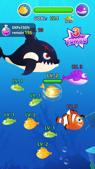 Ocean Fish Evolution Screenshot