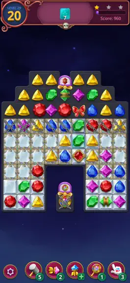 The game Jewels Magic : King’s Diamond Game screenshot Jewels Magic : King’s Diamond apk