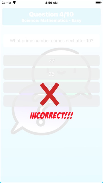 React Trivia Game screenshot-5