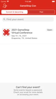 gamestop conference iphone screenshot 2