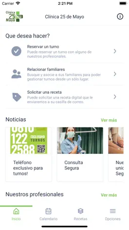 Game screenshot Turnos Clínica 25 de Mayo mod apk