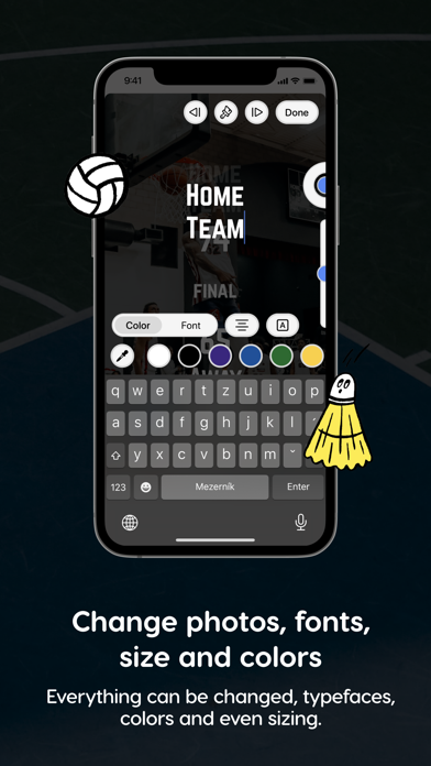 Sporties – Sport Story Maker Screenshot