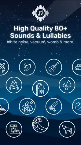 Game screenshot Hush Baby - White Noise & Calm apk