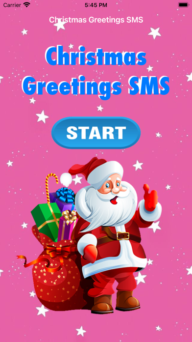 Christmas Greetings SMS Screenshot