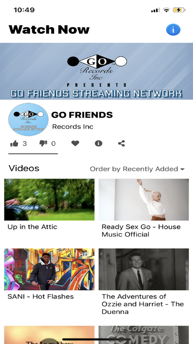 GO FRIENDS STREAMING NETWORK Screenshot 1 - AppWisp.com GO FRIENDS STREAMING NETWORK Screenshot 1 - AppWisp.com