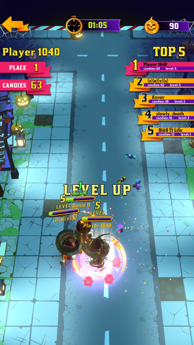 Screenshot #1 pour Spooky City: Candy Run Kingdom