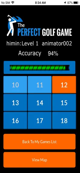 Game screenshot The Perfect Golf Game apk