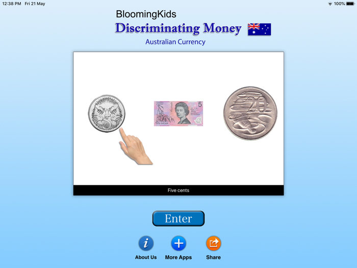 Discriminating Money AUD